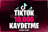 ⭐TİKTOK 10.000 KAYDETME