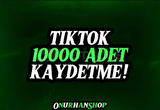 ⭐Tiktok 10000 Kaydetme!