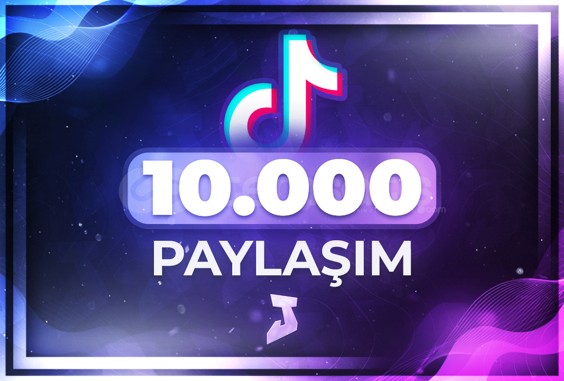 Tiktok 10000 Paylaşım - Ömür Boyu Garantili Tiktok 10000 Paylaşım - Ömür Boyu Garantili