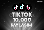 Tiktok +10000 Paylaşım | Hızlı | Garantili 