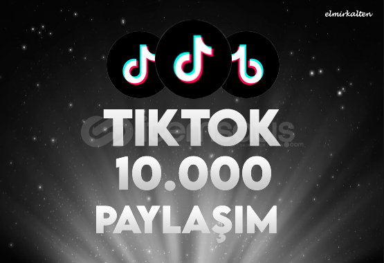 Tiktok +10.000 Paylaşım | Garantili  Tiktok +10.000 Paylaşım | Garantili