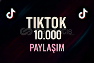 Tiktok +10.000 Paylaşım | Garantili 