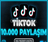 ⭐Tiktok 10.000 paylaşım / Hızlı /güvenilir ⭐