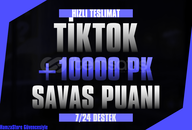 ✨TİKTOK 10.000 PK SAVAŞ PUANI✨