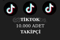 TikTok 10.000 Takipçi TikTok 10.000 Takipçi