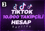 TİKTOK 10.000 TAKİPÇİLİ HESAP