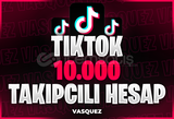 ⭐TİKTOK 10.000 TAKİPÇİLİ HESAP [Mail Teslim]⭐