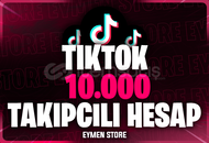 ⭐TİKTOK 10.000 TAKİPÇİLİ HESAP [Mail Teslim]