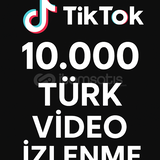 TIKTOK 10.000 Türk Video İzlenme Keşfet Etkili