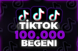 ⭐️Tiktok 100.000 Beğeni⭐️Sorunsuz⭐️