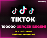 ⭐TİKTOK 100000 GERÇEK BEĞENİ | GARANTİLİ⭐