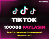 ⭐TİKTOK 100000 GERÇEK PAYLAŞIM | GARANTİLİ⭐