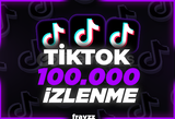 ⭐Tiktok +100.000 İzlenme⭐