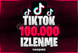 ⭐Tiktok +100.000 İzlenme⭐