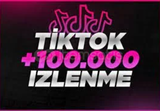 TİKTOK 100.000 İZLENME