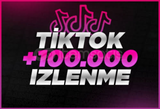 Tiktok 100.000 izlenme