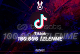 Tiktok 100.000 izlenme