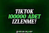 ⭐Tiktok 100000 İzlenme!