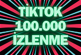 TİKTOK 100.000 İZLENME