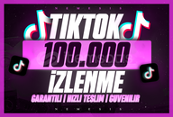 ⚡️Tiktok 100.000 İzlenme ⚡️ ANINDA TESLİM ⚡️