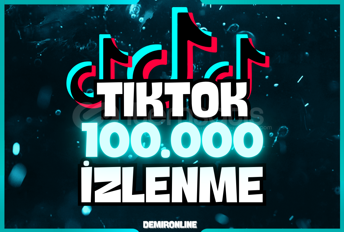 ⭐TİKTOK 100.000 İZLENME - ANINDA TESLİM ⭐ ⭐TİKTOK 100.000 İZLENME - ANINDA TESLİM ⭐