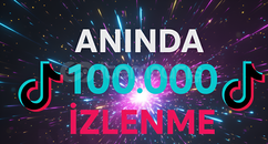 ⭐TİKTOK 100.000 İZLENME - ANINDA TESLİM ⭐
