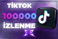 ⭐Tiktok 100.000 İzlenme (Garanti+Destek)