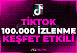 TikTok 100.000 İzlenme - Keşfet Etkili