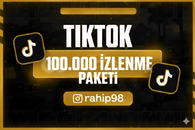 TikTok 100.000 İzlenme Paketi
