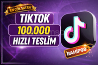 ???????? TIKTOK 100.000 İZLENME PAKETİ ????????