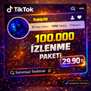???? TİKTOK 100.000 İZLENME PAKETİ ????