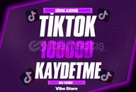 ⭐Tiktok 100.000 Kaydetme⭐