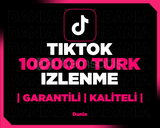 TikTok 100000 Türk İzlenme | Garantili
