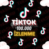 Tiktok 100.000 türk video izlenme keşfet etkili