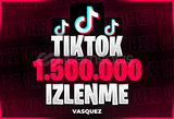 ⭐Tiktok +1.500.000 İzlenme⭐