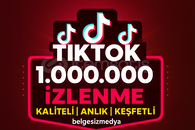 Tiktok 1000000 izlenme 