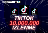 ⭐Tiktok +10.000.000 İzlenme⭐