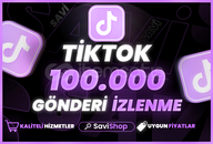 TİKTOK 100BİN İZLENME+GARANTİ+HIZLI
