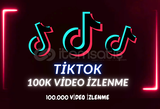 TikTok 100K Video İzlenme
