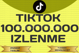 Tiktok 100M izlenme(keşfet etkili)