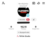 ✨Tiktok 10200 Takipçili Live Studiolu Hesap