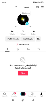 TikTok 1052 Takipçili Müq Hesap