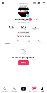 ✨Tiktok 10K Takipçili Live Studiolu Mail Teslim