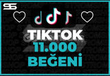 TİKTOK 11.000 BEĞENİ | GARANTİ