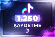⭐ Tiktok 1.250 Kaydetme ⭐