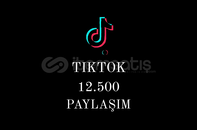 Tiktok 12.500 Paylaşım