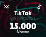 tiktok 15 k izlenme