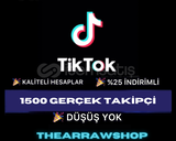 Tiktok 1500 Gerçek Takipçi ANLIK +KEŞFET ETKİLİ