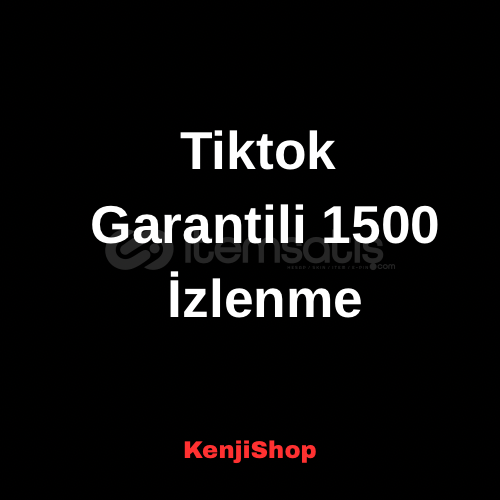 Tiktok 1.500 İzlenme Tiktok 1.500 İzlenme