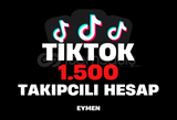 ⭐TİKTOK 1500 TAKİPÇİLİ HESAP [Mail Teslim]⭐